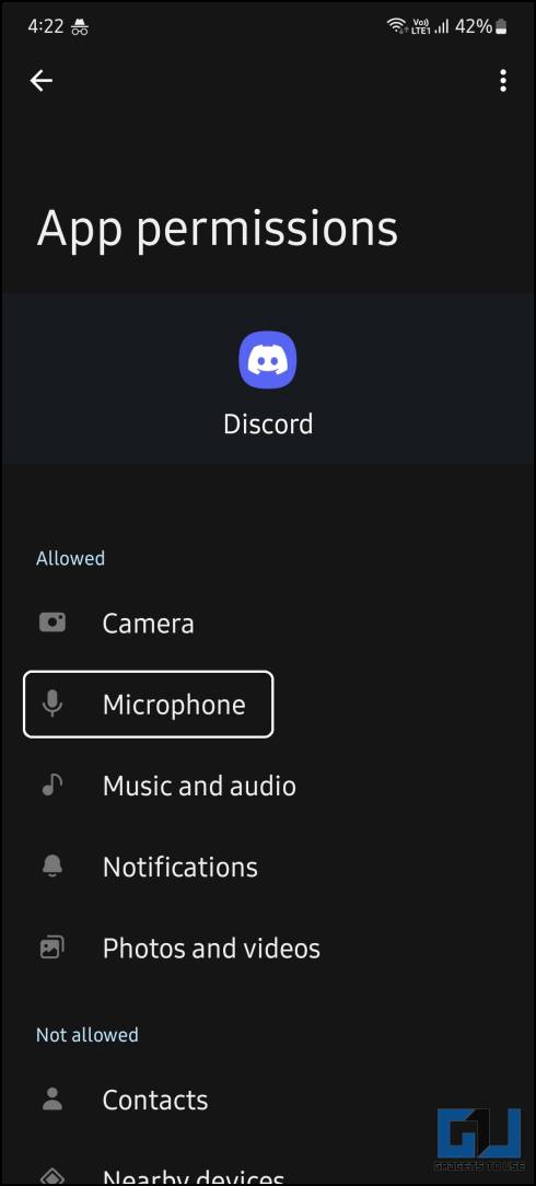 Fix Discord microphone
