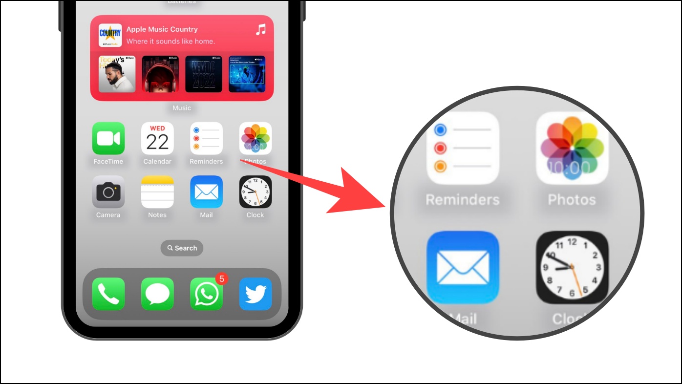 How to Fix App Name Shadow on iOS 16 and iPadOS 16 Home Screen