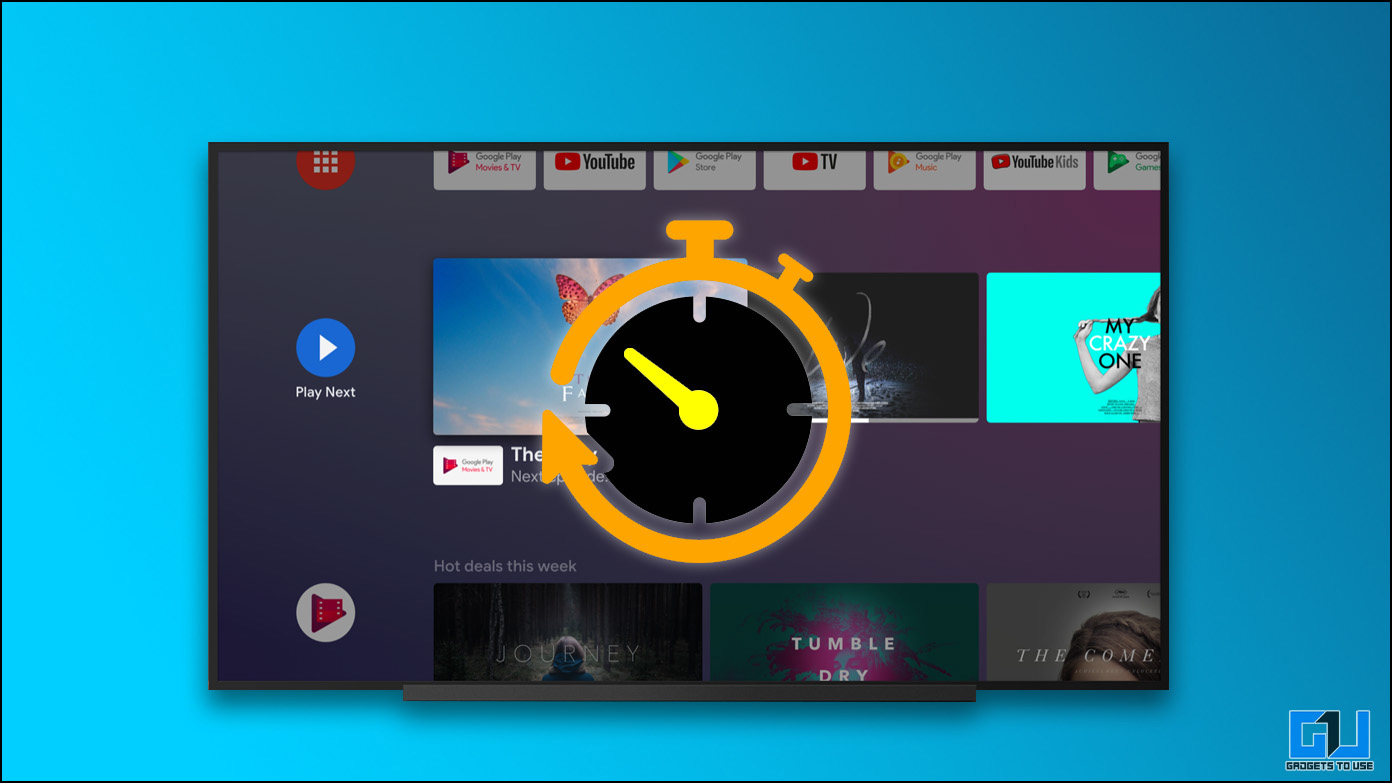 Sleep Timer on Android TV