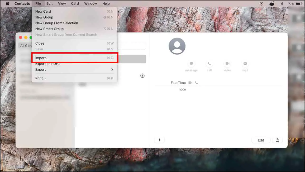 Sync Google Contacts Mac