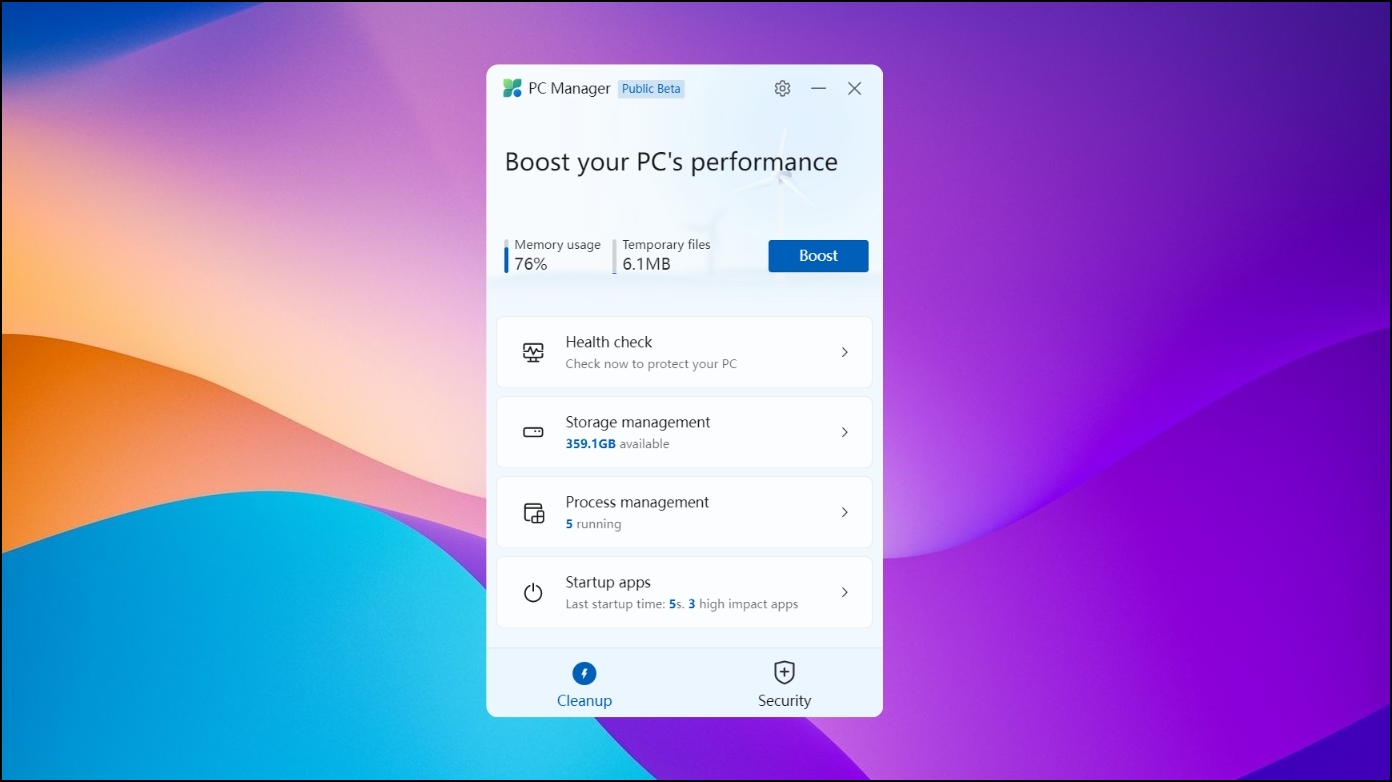 PC Manager 3.8.2.0 instal the new version for ios