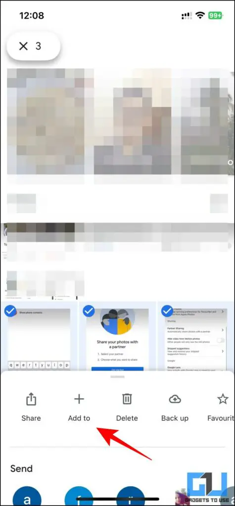 automatically share google photos 