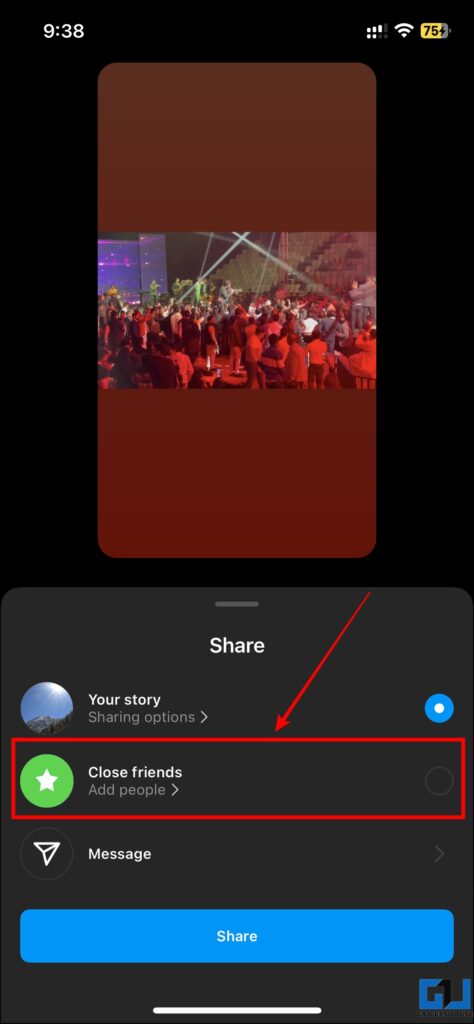 turn off Instagram story comments