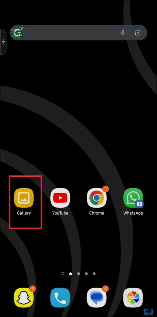 samsung call screen background