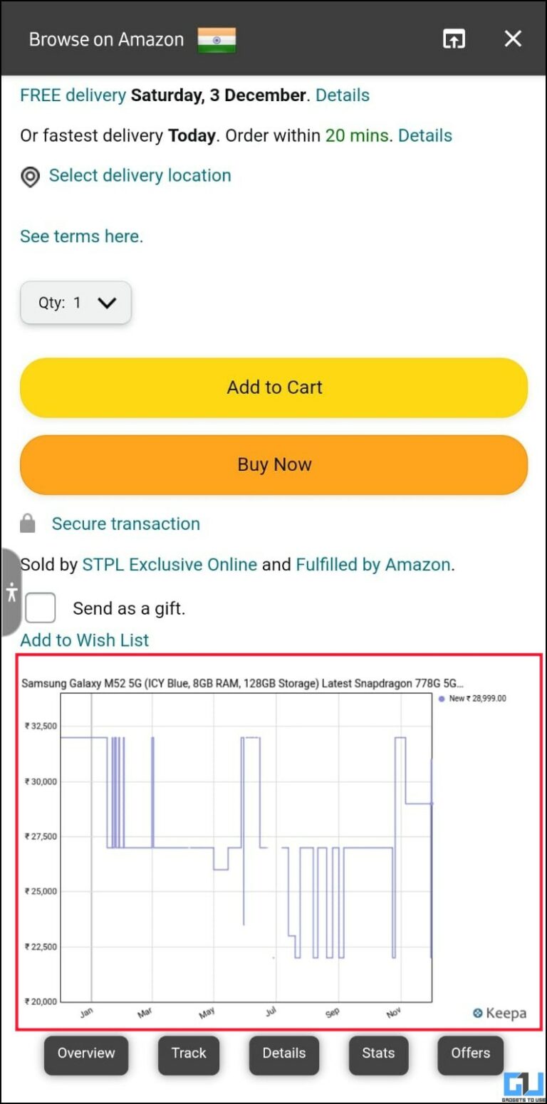 5 Ways to Check Product Price History on Amazon (2023) Gadgets To Use