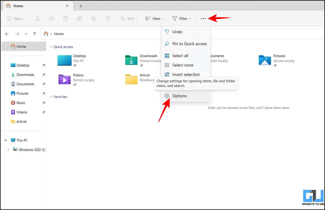Windows 11 File Explorer tips