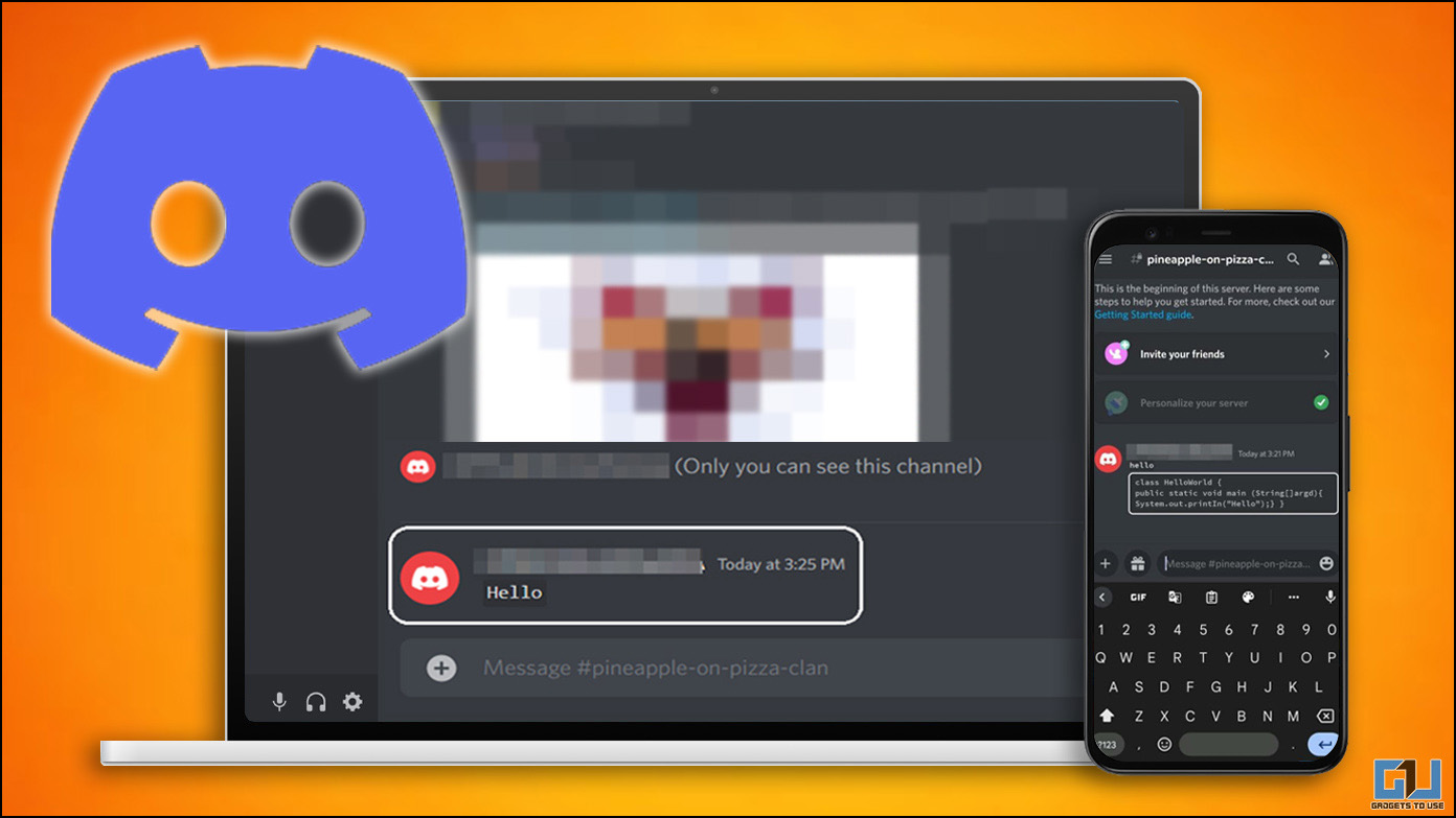 Cómo enviar un mensaje como código en Discord