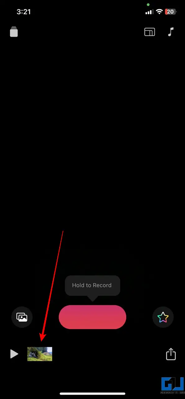 Remove Video Sound on iPhone Clips