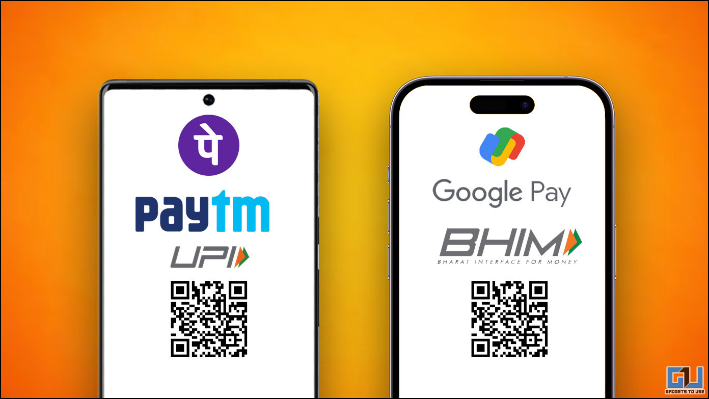 Cómo crear y encontrar el código QR de pago UPI en Paytm, Google Pay, PhonePe, BHIM