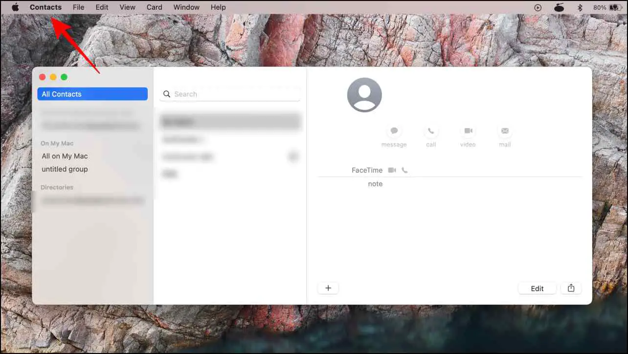 Sync Google Contacts Mac