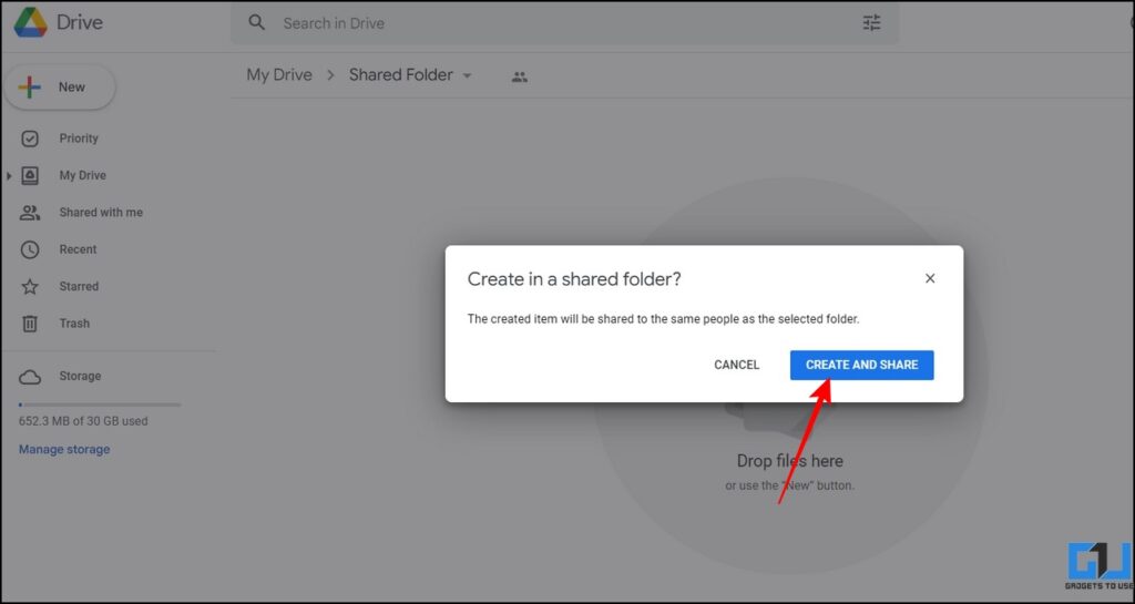 How to Put Google Docs In a Google Drive Shared Folder Gadgets To Use