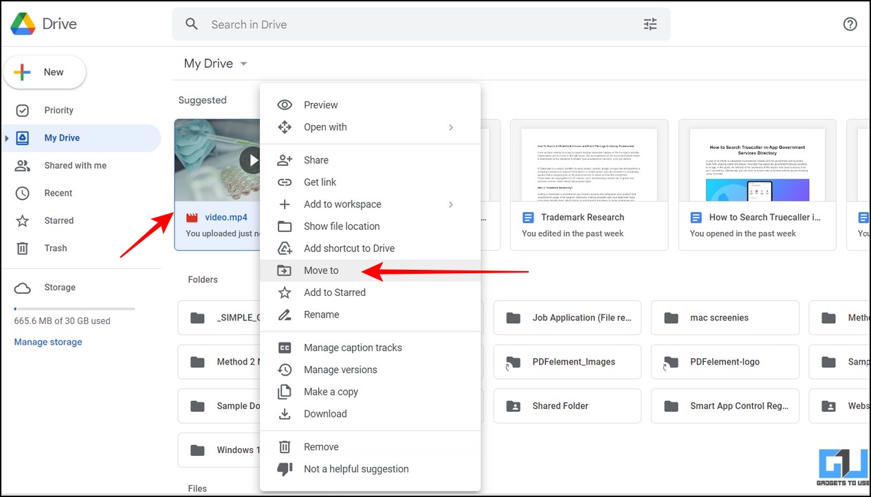 Google Docs in Google Drive Shared Folder