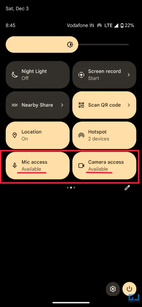 Turn off camera mic on Android