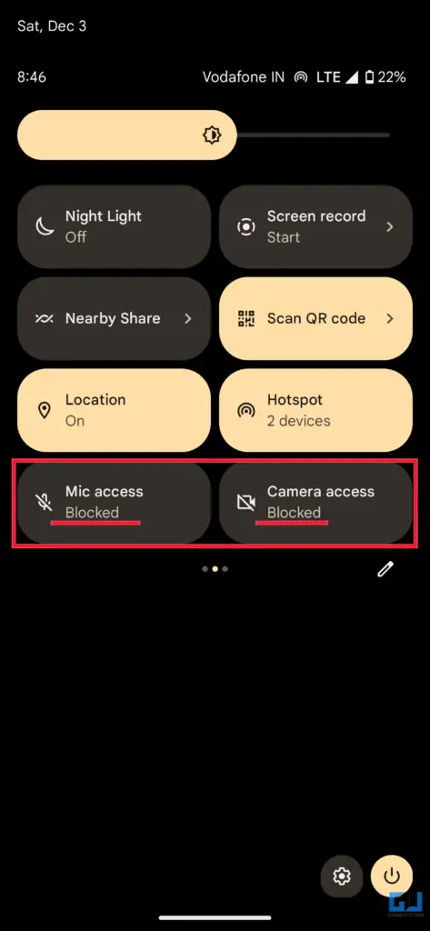 Turn off camera mic on Android