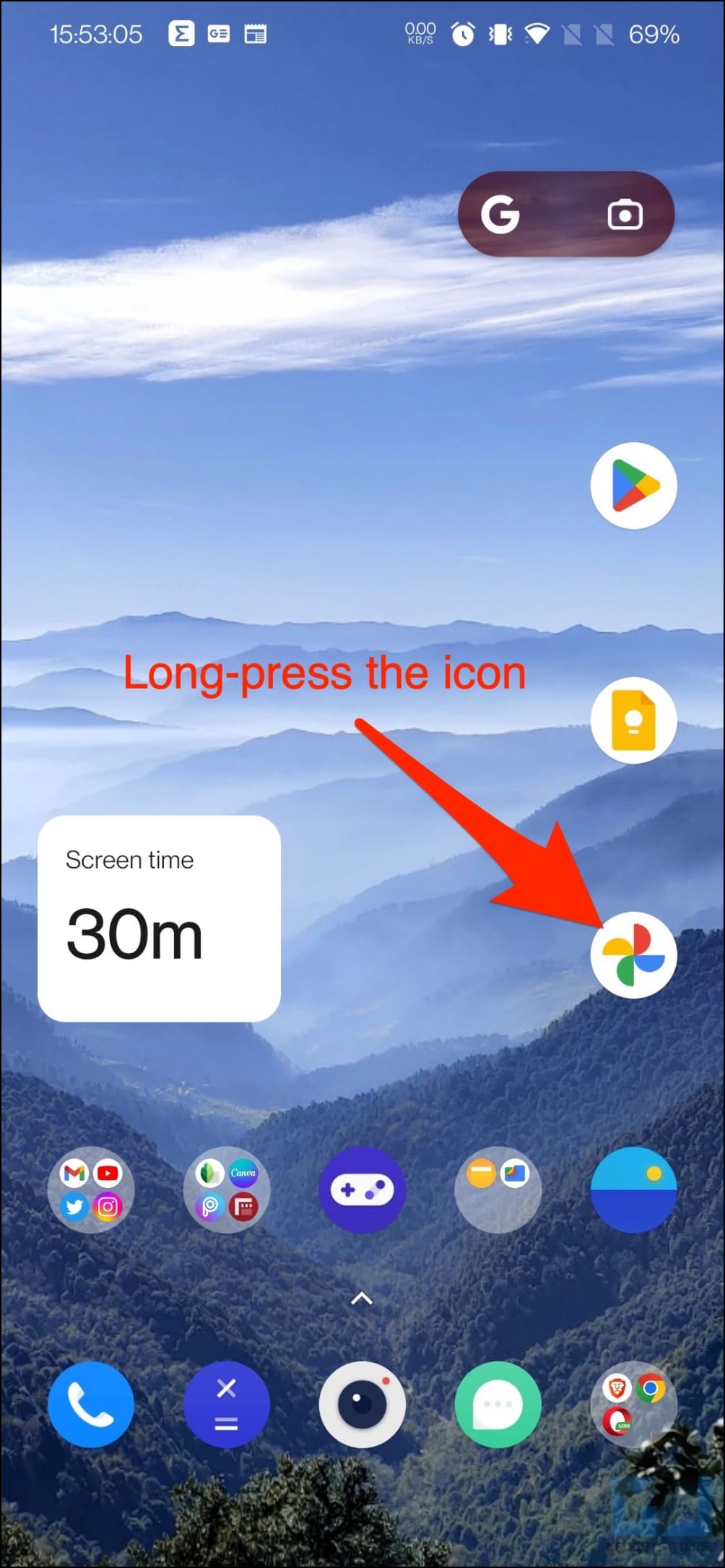 Change App Icon Name on OnePlus