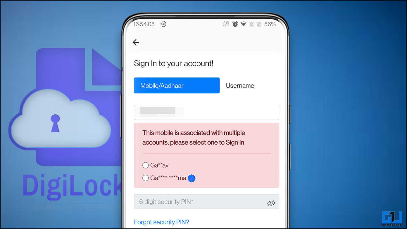 Fix “Mobile Is Associated With Multiple Accounts” on Digilocker