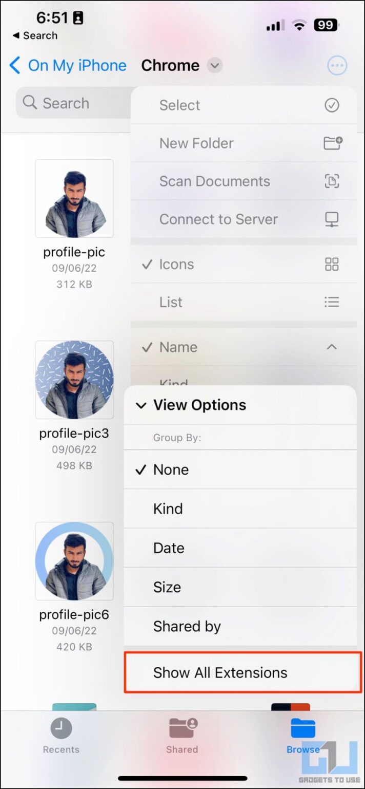 3 Ways to View and Change File Extensions on iPhone or iPad Gadgets