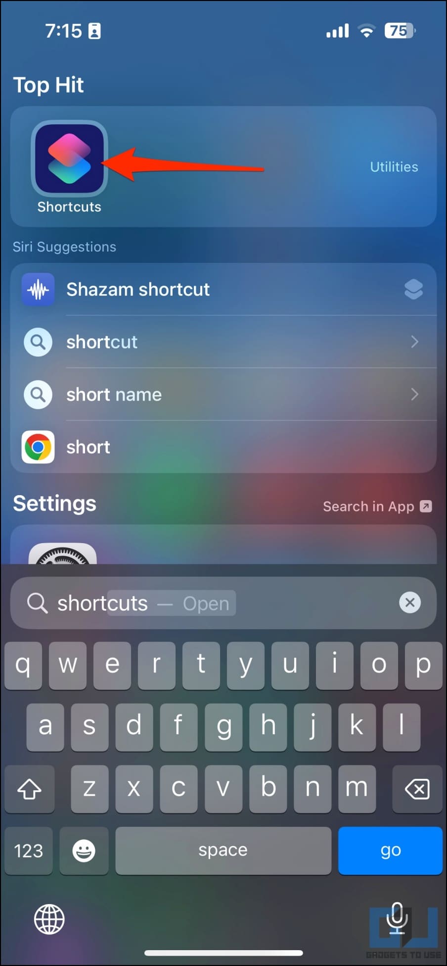 Shortcut to Lock Messages on iPhone