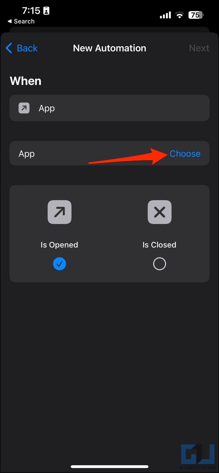 Shortcut to Lock Messages on iPhone