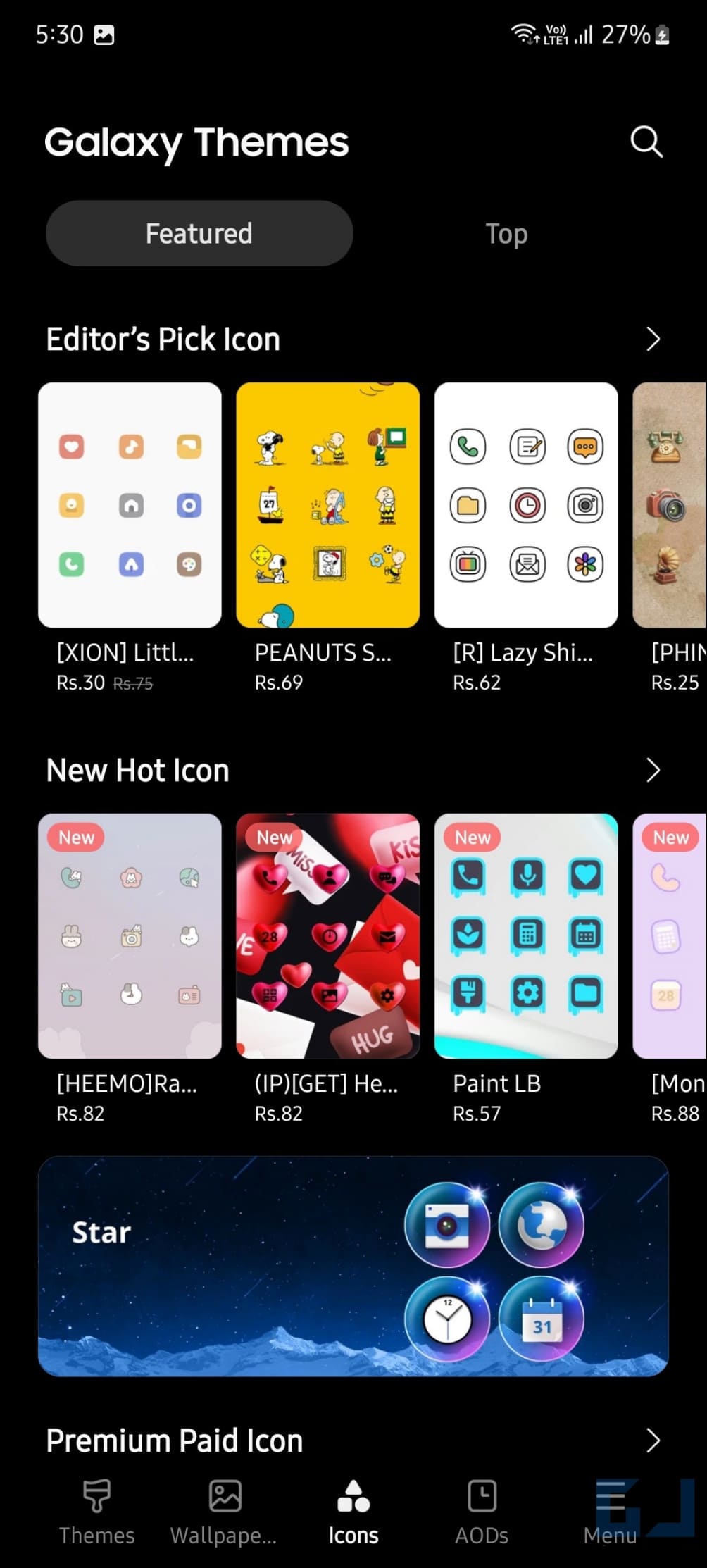 Change App Icons OneUI