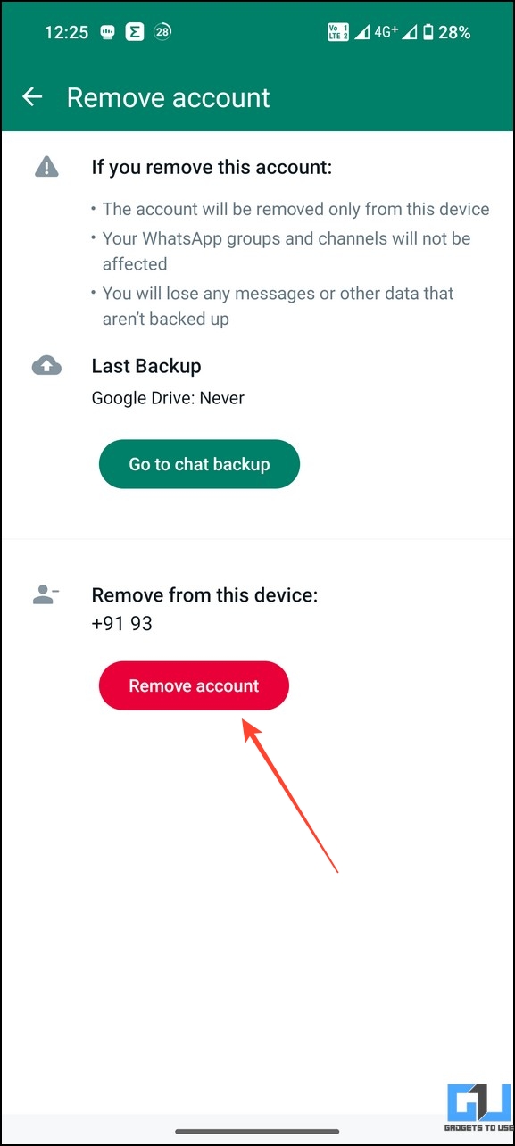 Use Two WhatsApp Accounts on one Phone