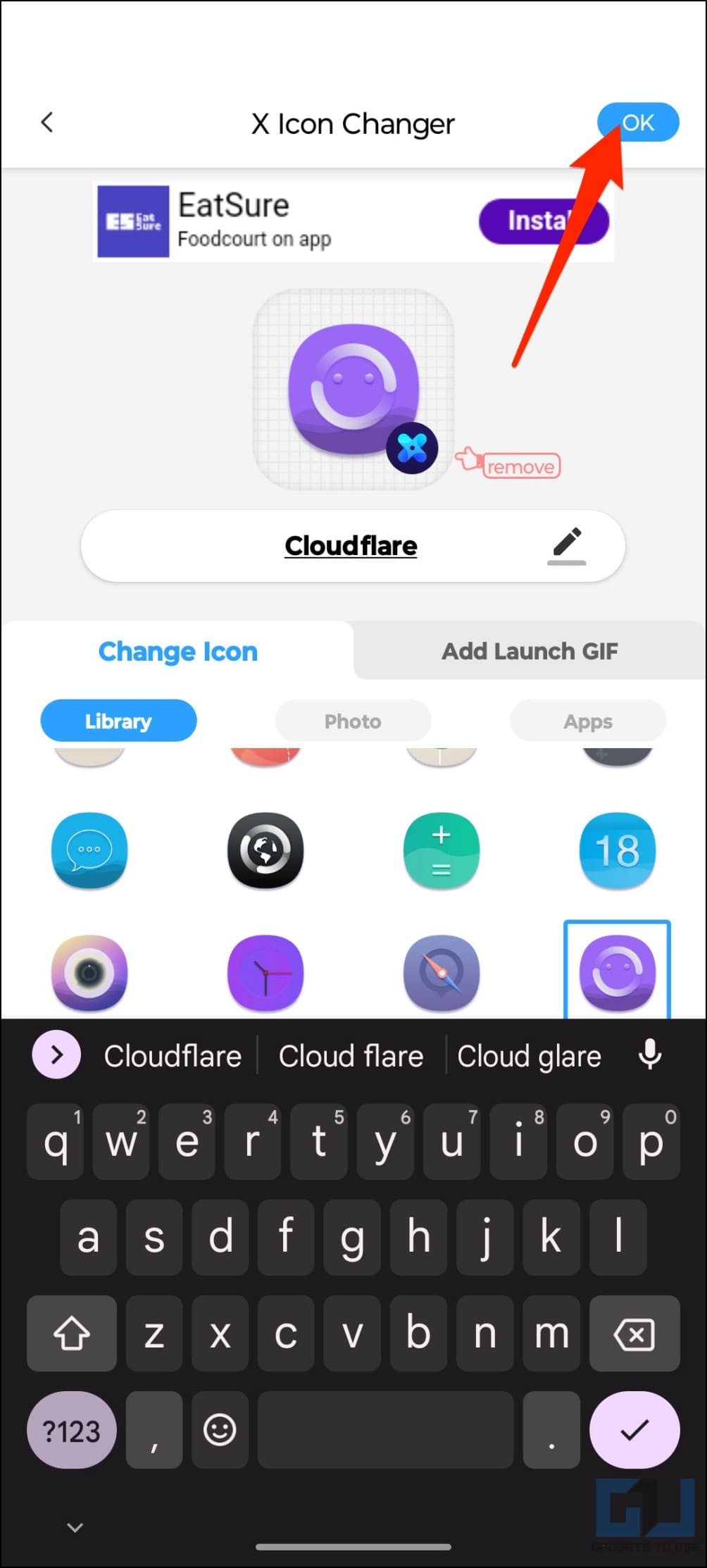 Customize App Using Icon Changer
