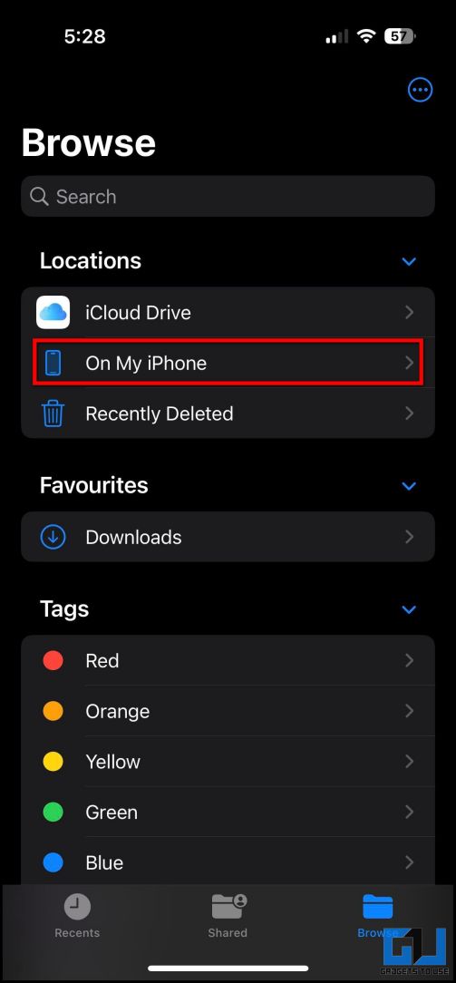 Move downloaded videos from Files to Photos on iPhone