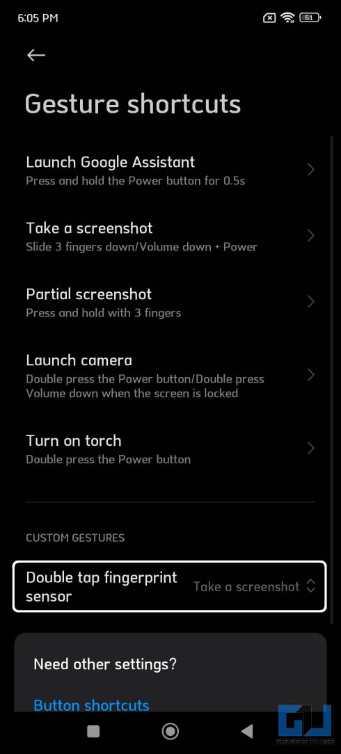 enable Silent mode with power button
