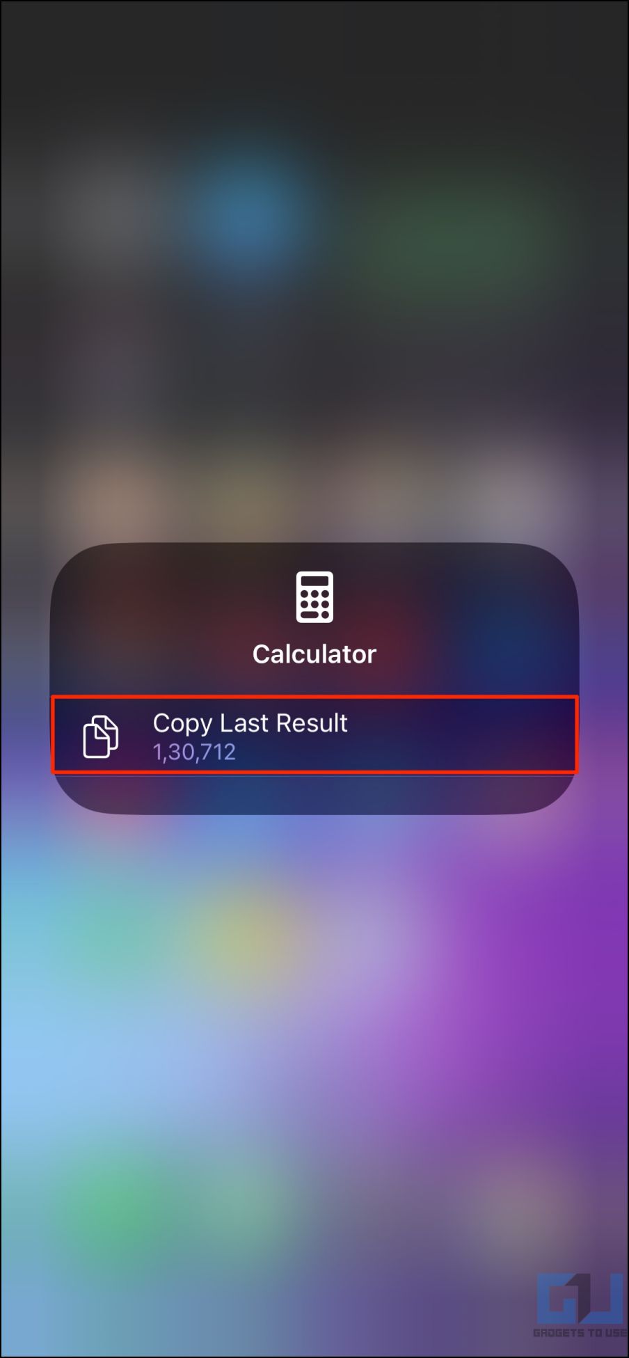 Check Calculator History on iPhone