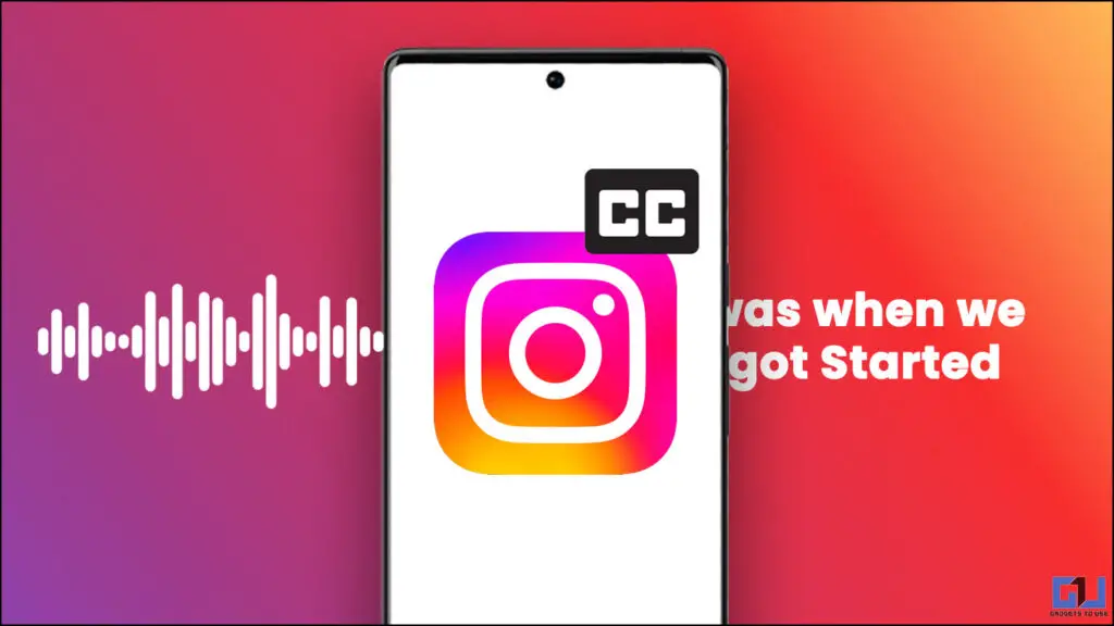 Adding Voice Captions to Instagram Posts, Reels, Story