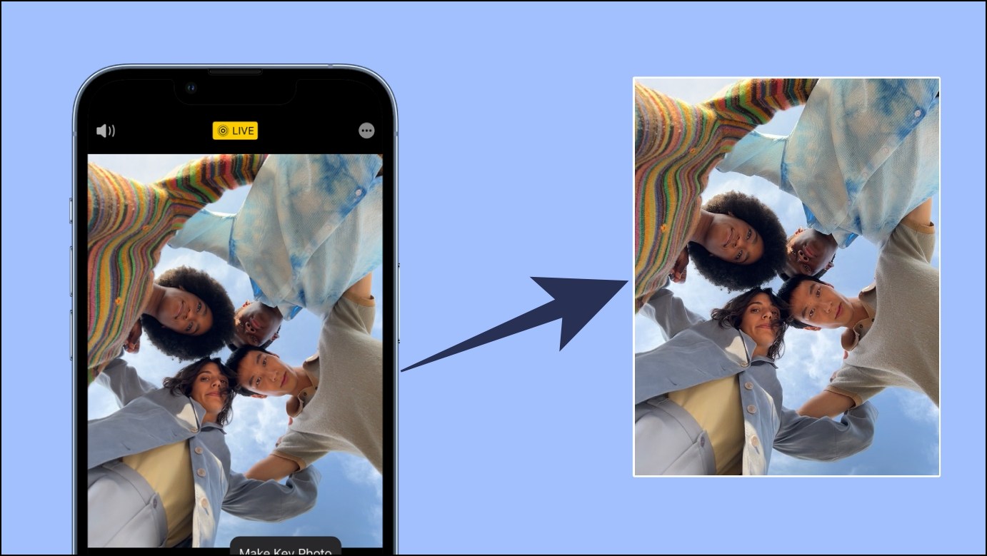 6 formas de convertir fotos en vivo a imágenes fijas en iPhone