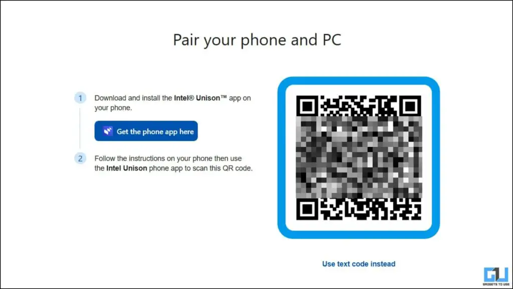 Intel Unison Windows iPhone and Android