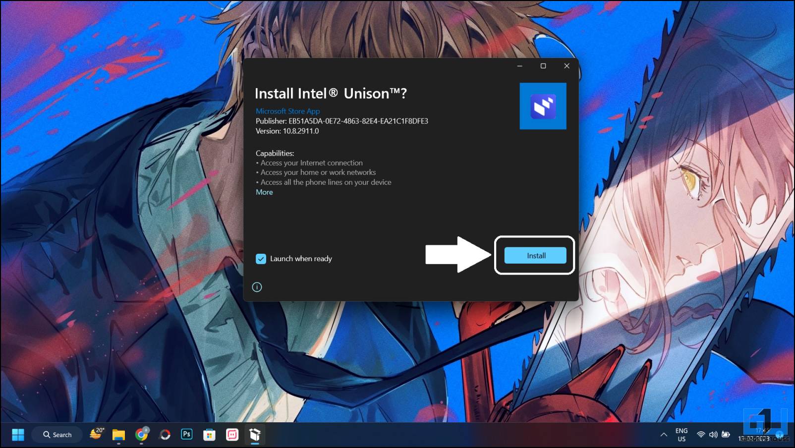 Install Intel Unison on Unsupported windows PC