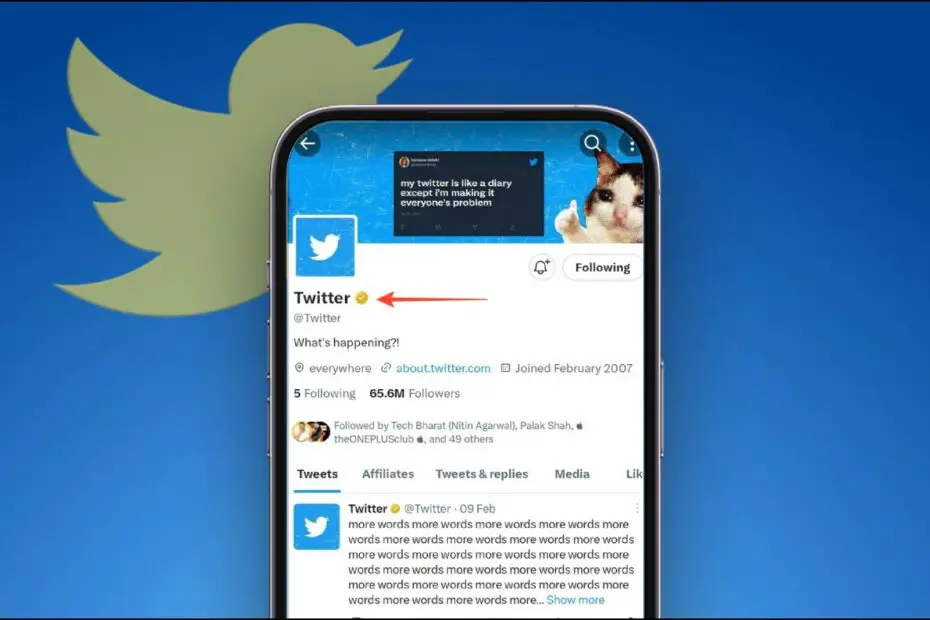 Apply for Twitter Gold Verification Tick, requirements, benefits