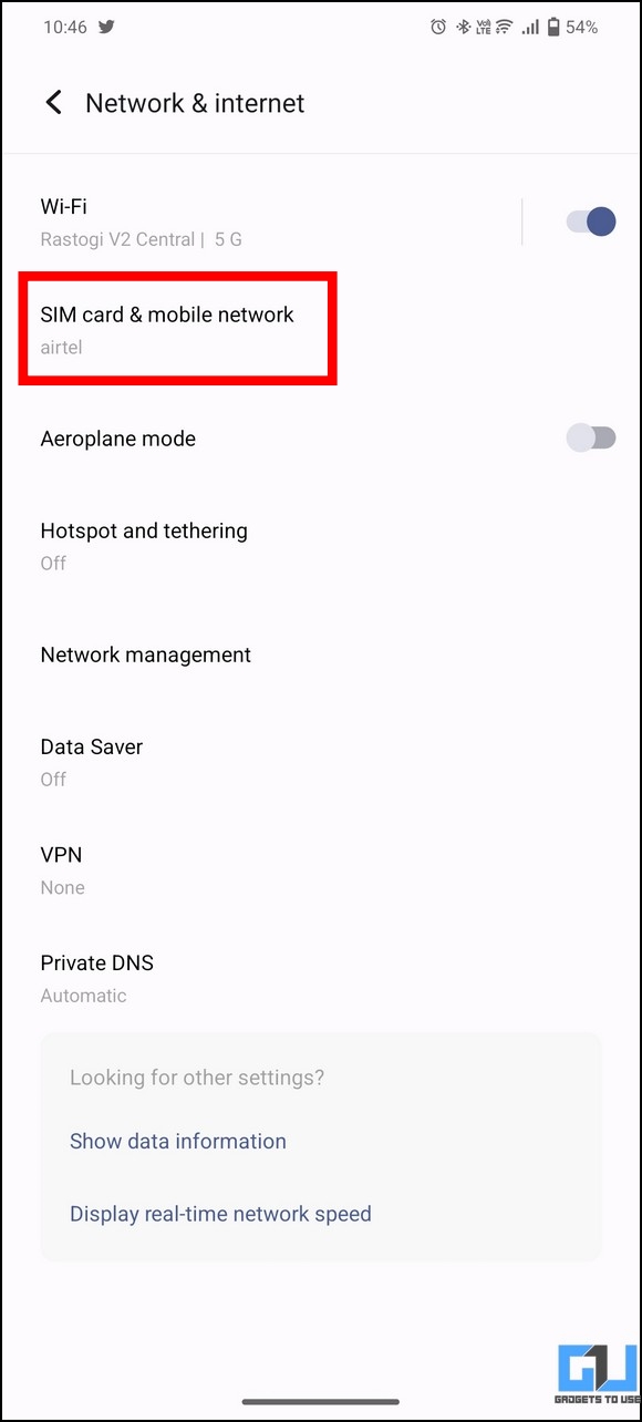 Fix 5G Enabled but Not Showing issue