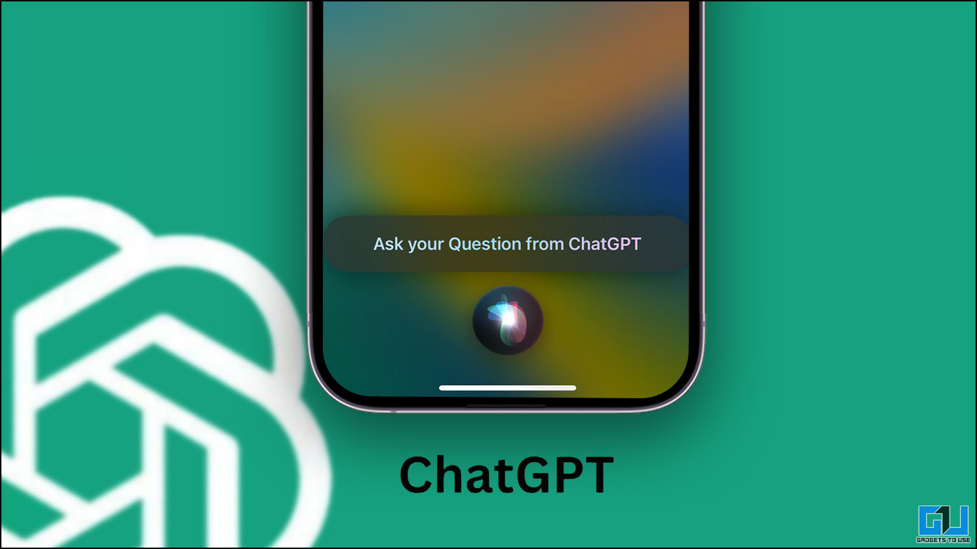 ChatGPT Siri Shortcut