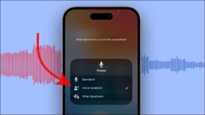 Remove Background Noise for Calls on iPhone
