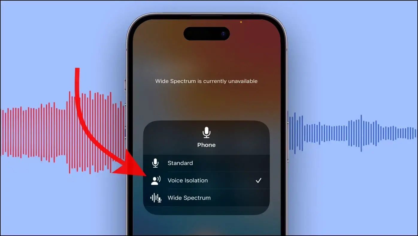 Remove Background Noise for Calls on iPhone