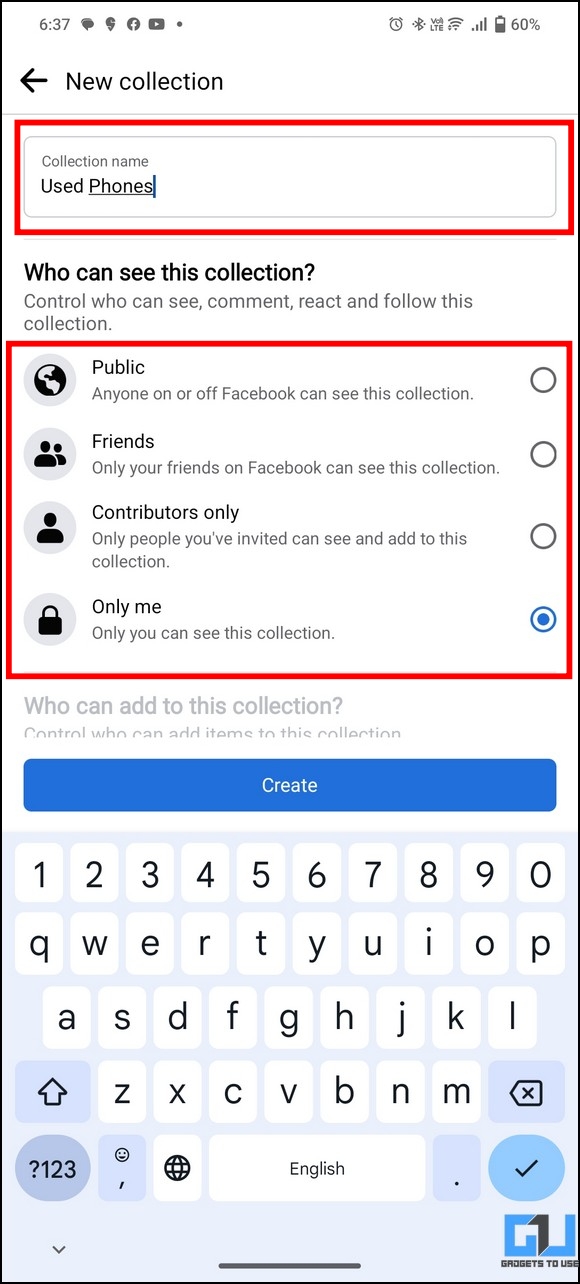 Saved Facebook Marketplace Posts