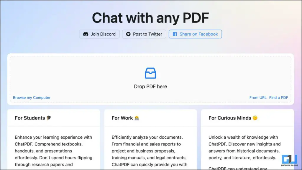 3 Ways to Make AI Read PDF File and Extract Data Out of It - Gadgets To Use