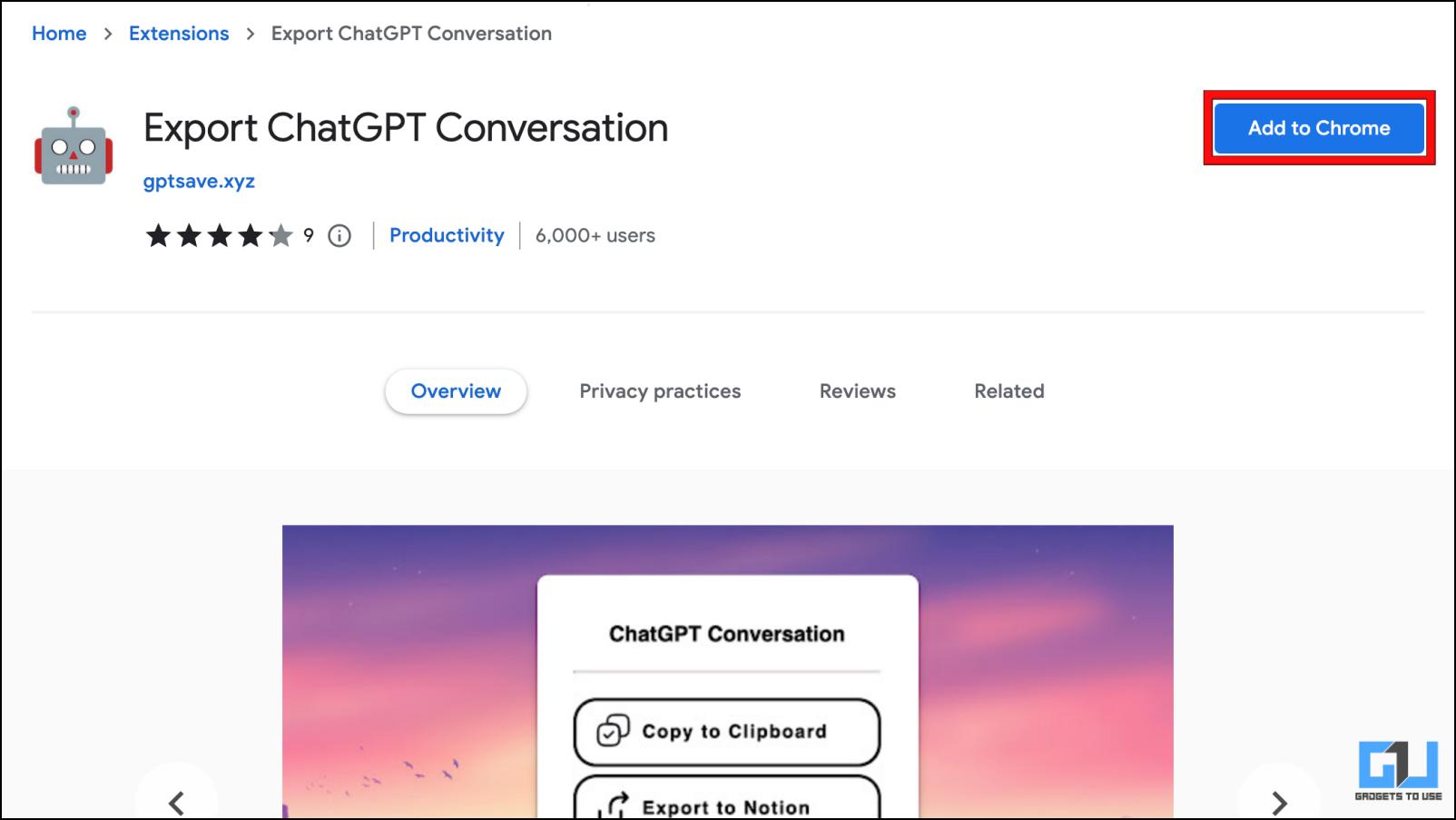 Download, Share or Export ChatGPT Conversations