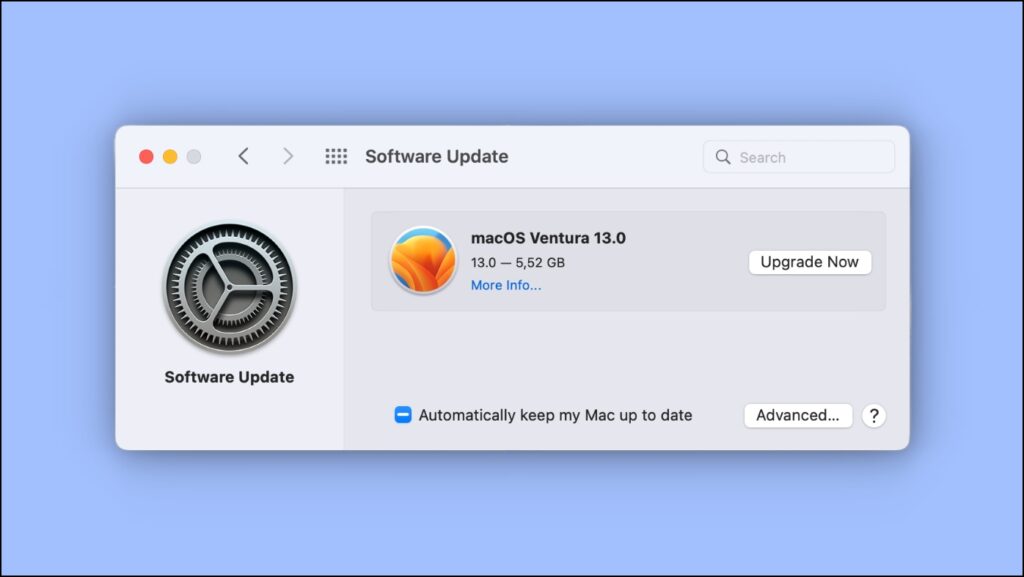 Install Mac Updates Without Upgrading to MacOS Ventura
