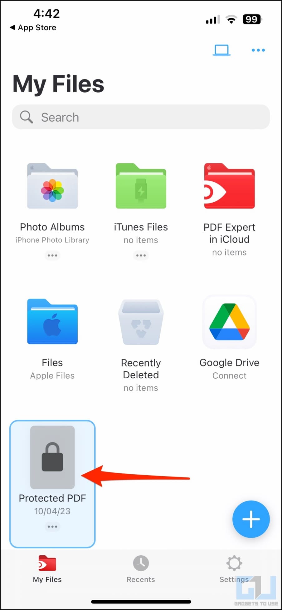 Remove Password With PDF Expert on iPhone