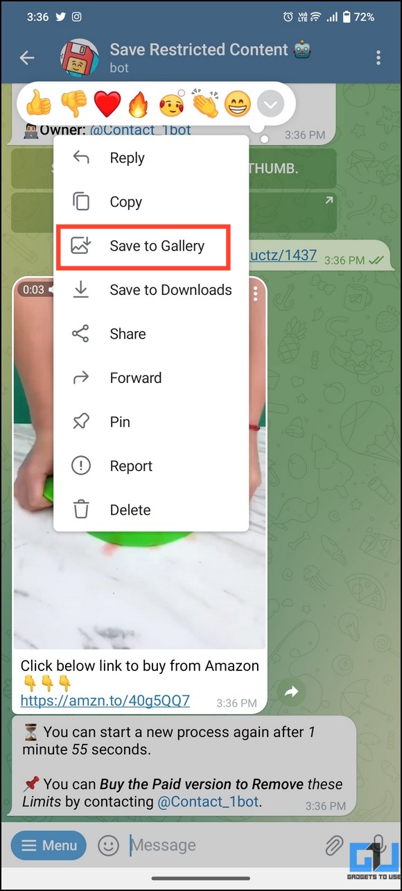 2 Ways to Download Restricted Telegram Channel Videos - Gadgets To Use