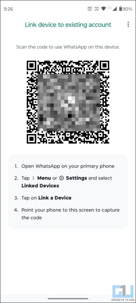 HOW TO LINK WHATSAPP ON TWO PHONES WITHOUT SCANNING QR CODE visual data 6