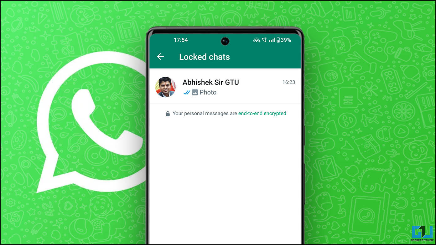 Lock Your WhatsApp Chat