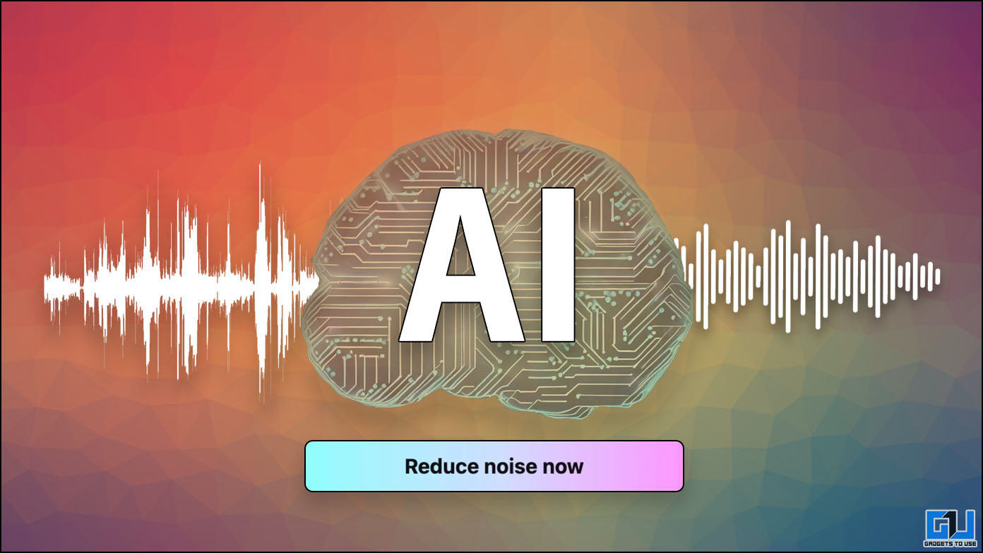 5 Best Free AI Tools to Remove Background Noise From Audio - Gadgets To Use