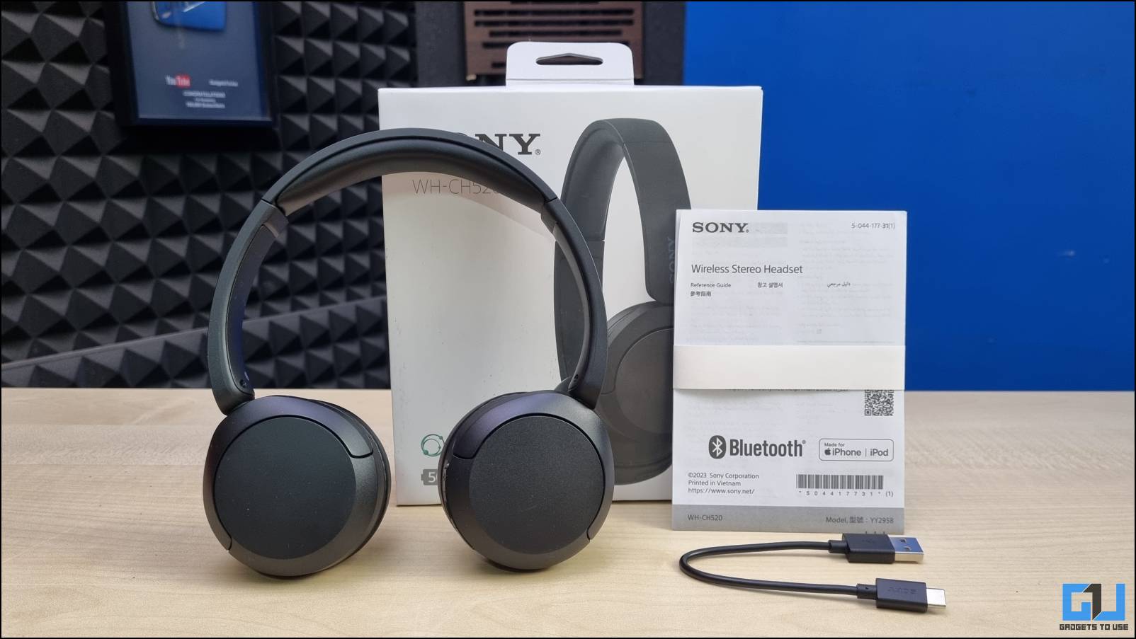 Sony WH-CH520 Wireless On-Ear Bluetooth Headphones Unboxing & Review