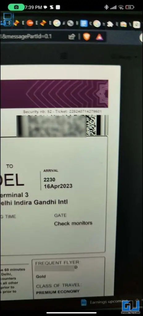 Add and Share Boarding Pass DigiYatra to check in using app