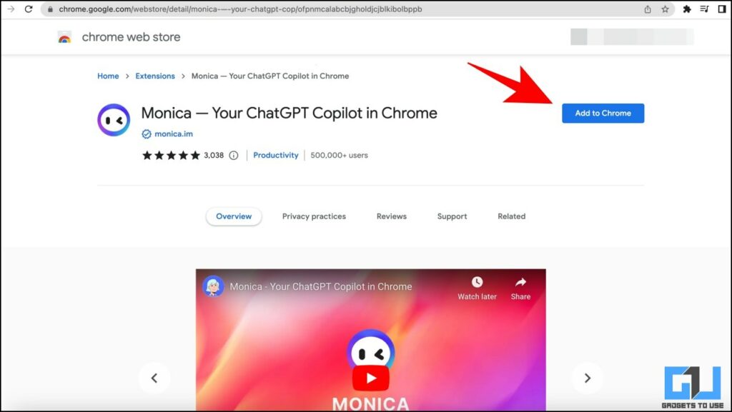 use ChatGPT for all websites in Google Chrome